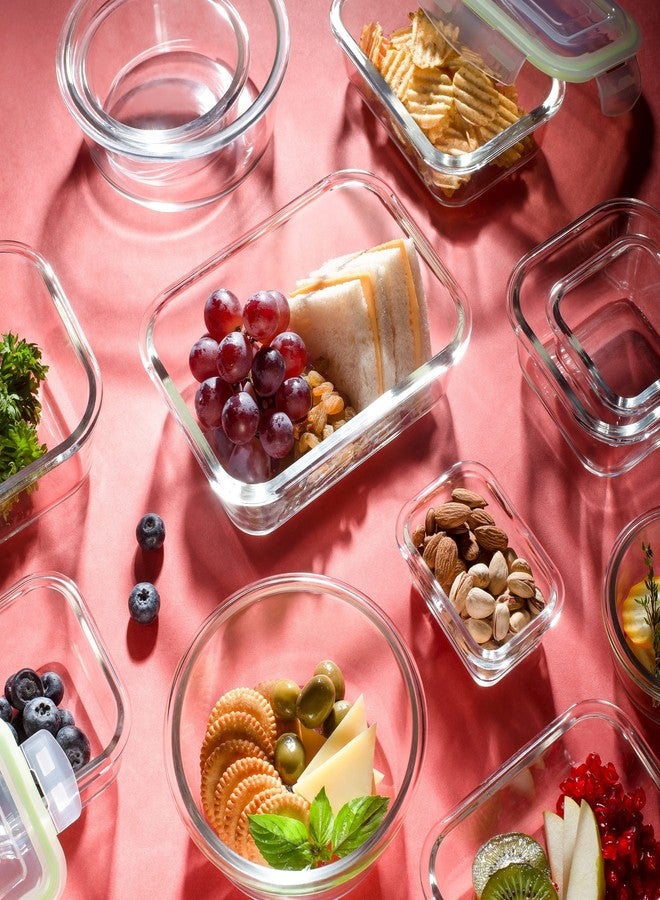 جايبي بلس جاي بي بلس كلارو وعاء تخزين زجاجي دائري شفاف سعة 950 مل (عبوة من قطعة واحدة) - Image 5